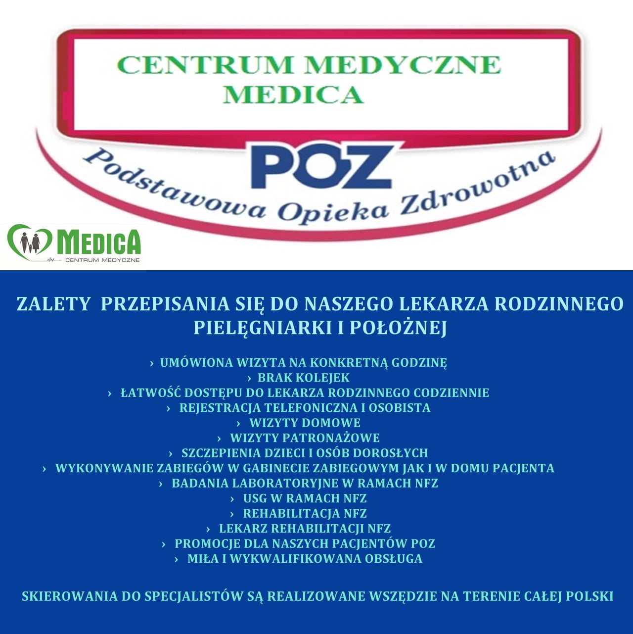 Narodowy Fundusz Zdrowia W Naszej Przychodni! - Centrum Medyczne Medica ...